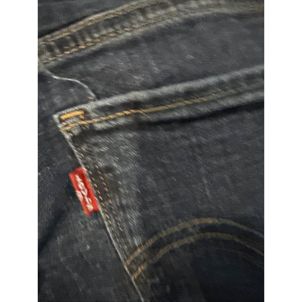 Levis 33X30 Size 16M Womens Classic Straight 5 Pocket Logo Tag Jeans - Picture 10 of 12